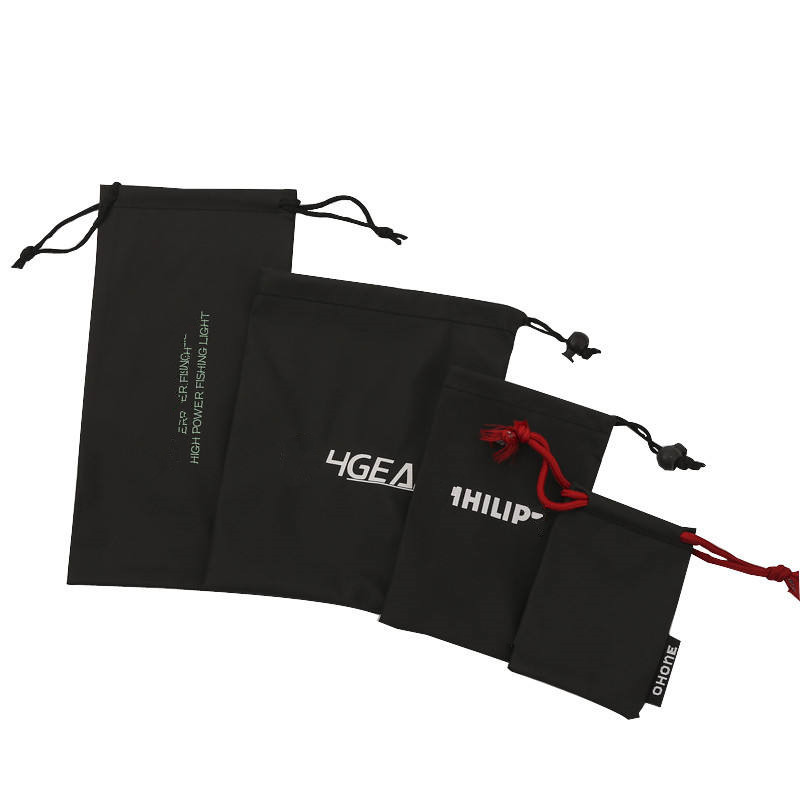 PU Leather Jewelry Packaging Bag Cosmetic Drawstring Bag Gift Bag Jewelry Pouch with logo