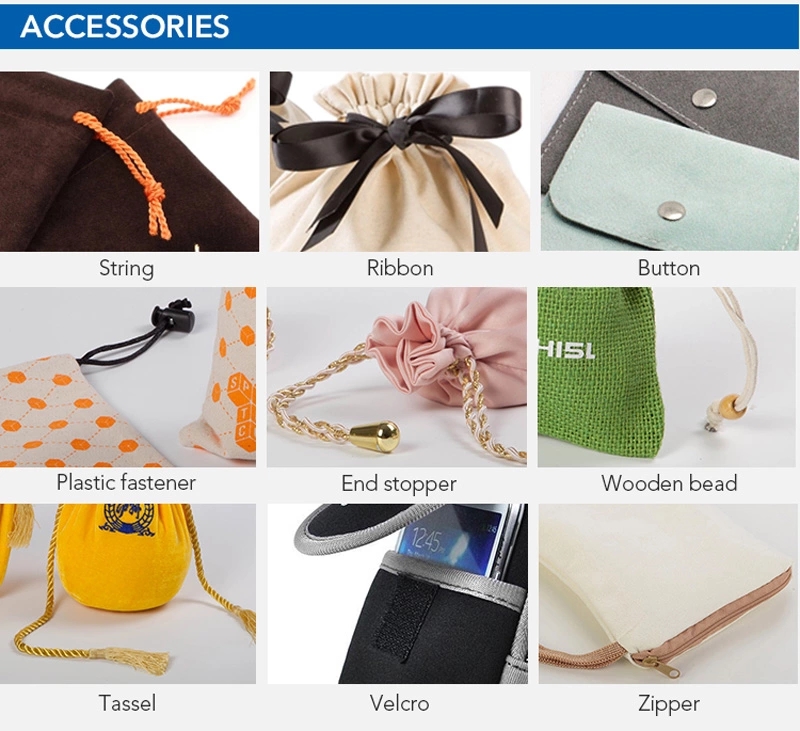 PU Leather Jewelry Packaging Bag Cosmetic Drawstring Bag Gift Bag Jewelry Pouch with logo