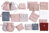 Custom logo Luxury Microfiber Jewelry Pouch for Bracelet Necklace Ring Jewelry Packaging Bag Envelope Gift Bags