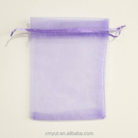 Large Cheap Custom Printed Organza Gift Bags/organza Pouch