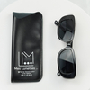 Custom PU Leather Glasses Bag for Women and Men's Eyeglasses and Sunglasses Dust Proof Glasses Bag Pouches