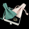 Wholesale Emboss Mini Jewelry Microfiber Velvet Jewellery Gift Bag Jewelry Pouch With Logo Suede Envelope Gift Bag