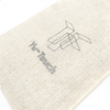 Eco-friendly Cotton Linen Drawstring Bag for Jewelry Earring Luxury Mini Gift Packaging Dust Muslin Pouch
