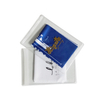 Biodegradable PVC Clothing Zipper Bag Reusable Frosted Quality Storage Packaging Ziplock Print Jewelry Pouch Accessories 100pcs