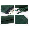 Hot Sale 7*9cm Velvet Cosmetic Earring Pouch Custom Printing Ribbon Strings Gift Candle Perfume Jewelry Velvet Pouch