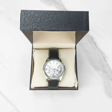 Newly Designed Custom square Watch Box Luxury High Quality Custom logo Cardboard Necklace Earrings Gift Wrap