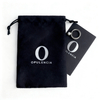 Luxury Custom Logo Printed Black Paper Jewelry Perfume Boxes Set for Gift Ring Display Jewelry Packaging Pouch & Cards