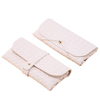 Manufacturers Direct Supply PVC Nail Buckle Soft Bag Sunglasses Box Wholesale Sunglasses Storage Box Can Print LOGO