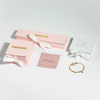 Luxury Custom Printing Magnet Book Shape Jewelry Gift Packaging Box for Jewellery Ring Necklace Ribbon Jewelry Box with Bag