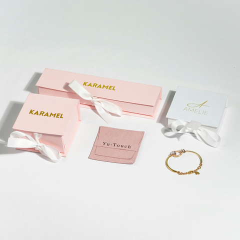 Luxury Custom Printing Magnet Book Shape Jewelry Gift Packaging Box for Jewellery Ring Necklace Ribbon Jewelry Box with Bag