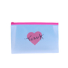 Custom Waterproof Eco Friendly Zipper Resealable Reuse Packaging Frosted Plastic PVC Bag