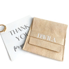 Wholesale Custom Print logo White Jewelry Packaging Set Integrated Solution Jewelry Pouch Ring Necklace Jewelry Bag & Box