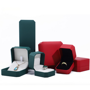 Octagonal Gold Jewelry Ring Box Factory Direct Spot Wholesale Same Type of High Quality Packaging for Jewelry