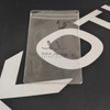 Free Sample Customize Storage Wholesale Print PVC Gold Luxury Display Packaging Pouch Ziplock Jewelry Pouch