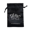 Custom Screen Printed & Hot Stamped Satin Jewelry Drawstring Bags-Dust Proof & Free Yu-Touch Brand Direct Supplier