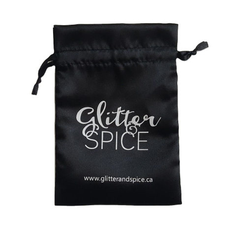 Custom Screen Printed & Hot Stamped Satin Jewelry Drawstring Bags-Dust Proof & Free Yu-Touch Brand Direct Supplier