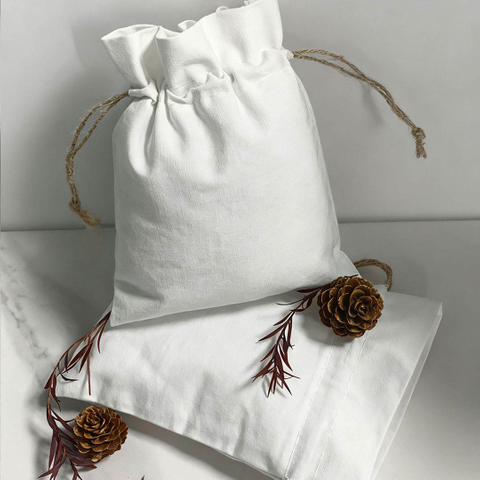 Personalized Cotton Bag Custom Logo Cotton Drawstring Bag Jewelry Pouch Gift Jewelry Dust Bags Luxury