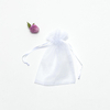 Gift Bag with Tassel Custom Printed Organza Drawstring Recyclable Black Color or Customized Screen Printing,hot Stamping Accept