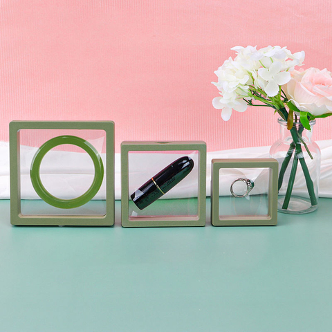 Transparent PE Suspension Film Box for 7x7 9x9 11x11 Necklaces & Jewelry Display Ring & Packing Box Various Sizes Available
