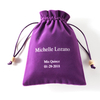 Velvet Drawstring Bag/velvet Pouch for Jewelry Gift Recyclable Accept