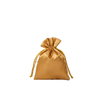 Wholesale Drawstring Jewelry Gift Silk Satin Pouch Hair Extension Packaging Black Satin Bag with Customized logo