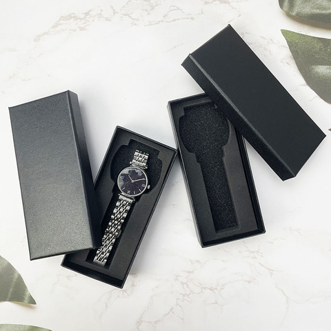 Wholesale OEM Customized Men's and Women's Luxury square Paper Cardboard Watch Packaging Box