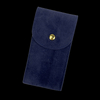Popular Small Earring Necklace Bracelet Ring Velvet Envelope Flap Jewelry Packaging Pouch Custom Logo Microfiber Jewelry Bag