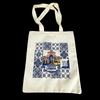 Cotton Tote Bags Foldable Knitted Shopping Handbag for Daily Women Custom Logo Canvas Shoulder Tote Bag for Daily