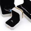 High-Grade PU Button Spot Wholesale Jewelry Boxes for Rings Gemstones Necklaces Bracelets Packaging