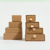 Custom Logo Printed Eco-Friendly Kraft Paper Watch Box Perfume Earring Ring Cardboard Drawer Storage Luxury Storage Solution
