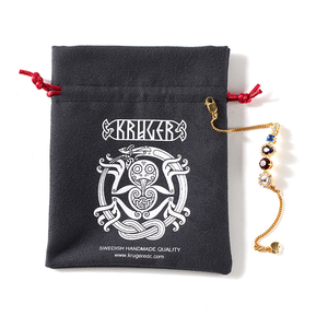 Hot Sale Custom Logo Black Velvet Dice Jewelry Bag Colorful Big Small 8x10cm Hat Dust Jewelry Pouch With Draw String