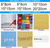 Custom Print Logo Kraft Paper Packing Glasses Cloth Lens Screen Jewelry Watch Clean Cloth Microfiber Sunglasses Cleaning Cloth
