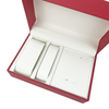 Wholesale Hot Sale PU Leather Necklace Watch Box Lovers on the Table Jewelry Box Watch Necklace Set Box