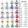 Custom Printing Logo Mesh Organza Pouch Jewelry Bags Small Drawstring Gift Bags Packaging Organza Bags Wholesale
