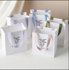 High Quality Ribbon Handles Paper Bag Jewellery Luxury Wedding Gift Shopping Bag Custom Logo Printed Paper Jewelry Bags