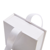 Custom Luxury White Small Jewelry Cardboard Paper Box Bracelet Necklace Storage Ribbon Sample Design Available Gifting