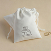 Hot Selling Custom Logo Printed Drawstring Bags, Cosmetic Packaging Velvet Velour Jewelry Pouches