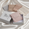 Custom Luxury Unique Recycled Eco Friendly Jewelry Packaging Perfume Box Gift Packaging Display Jewelry Bag Pouch with logo