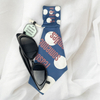 Customized logo Print Soft Hanging Style Digital Printing Clean Lens Pouch Portable Hook up Keychain Glasses Cloth