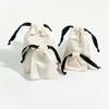 Wholesale Cotton Dust Bag Custom Print Recyclable Fabric Cotton Linen Drawstring Bag Jewelry Candle Perfume Cotton Bag
