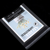 Ziplock Food Packaging Bag Transparent PVC and Corn Starch Self-Adhesive and Degradable 100pcs MOQ