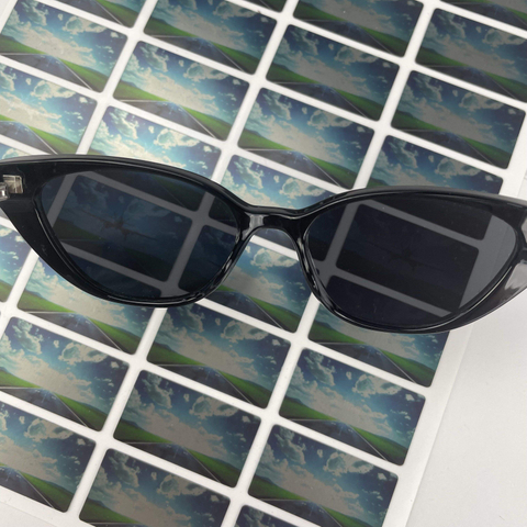Factory Outlet New Color Pattern Polarizing Eyewear Polarized Sunglasses with Test Picture Card Function Eyewear Accessories