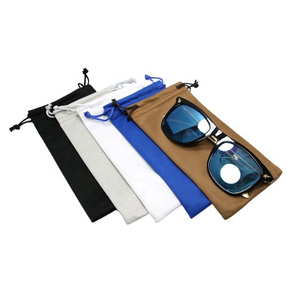 Reusable Custom Printed Soft Microfiber Sunglasses Pouch Eyeglasses Cloth Bag Glasses Pouch Case Bag Jewelry Pouch With Logo