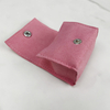 Necklace Foldable Wholesale Velvet Suede Jewelry Box Luxury Gift Organizer Ring Earrings Flip Button Jewelry Box