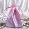 Personalised Drawstring Bag Custom Wholesale Luxury High Quality Satin Dust Packaging Bag for Shoes Purses Handbags