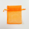 Custom Size Printed Organza Drawstring Bag Jewelry Pouch with logo