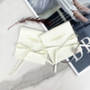 Small Color Envelope Microfiber Brown Velvet Jewelry Pouches Flannel for Packaging Necklace Jewelry Gift Luxury Bag