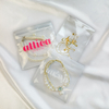 Transparent Large PVC Bag Food Grade Waterproof PE Plastic with Zipper Lock Sealable Accessories Split Sealing Pocket