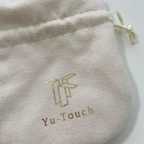 High Quality Custom Logo Drawstring Perfume Packaging Bag Chic Gift Bag Microfiber Luxury Earrings Jewelry Pouch with logo