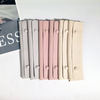 Luxury Custom Printed Suede Microfiber Jewelry Organizer Colorful Necklace Case for Pendant Storage Bag Pouch Display Options